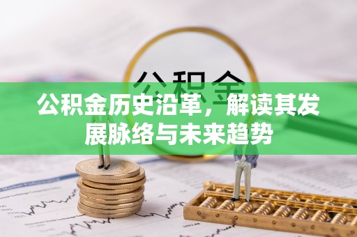 民和公积金历史沿革，解读其发展脉络与未来趋势