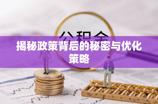 民和揭秘政策背后的秘密与优化策略