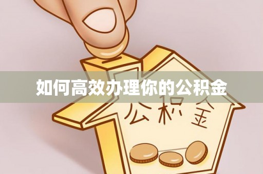 民和如何高效办理你的公积金