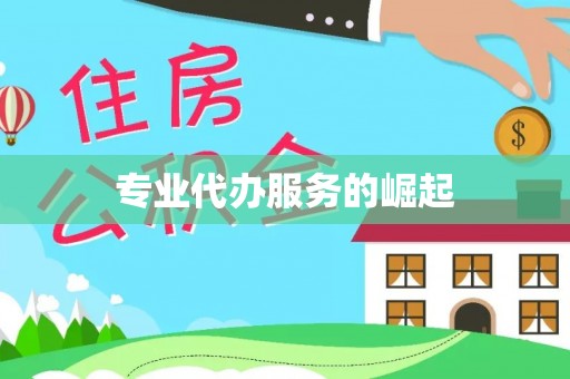 民和专业代办服务的崛起