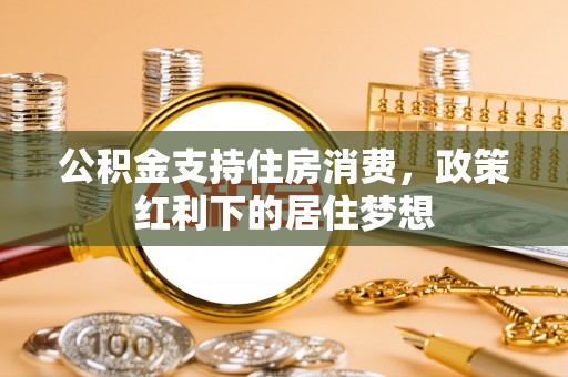 民和公积金支持住房消费，政策红利下的居住梦想