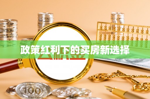 民和政策红利下的买房新选择