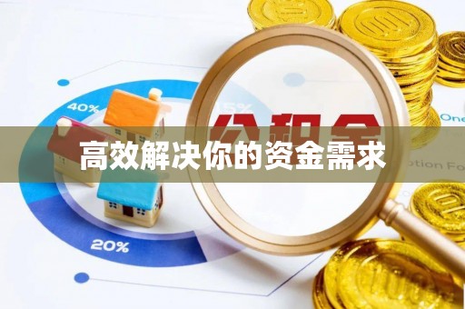 民和高效解决你的资金需求