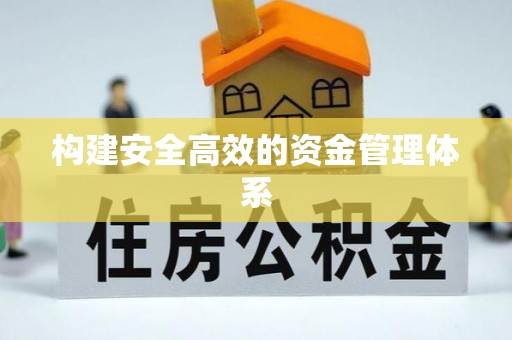 民和构建安全高效的资金管理体系