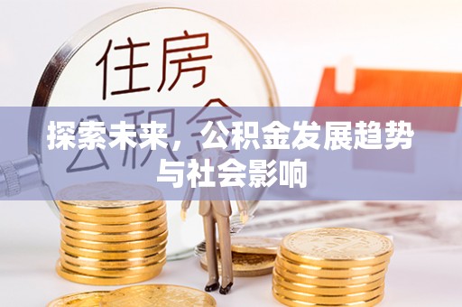 民和探索未来，公积金发展趋势与社会影响