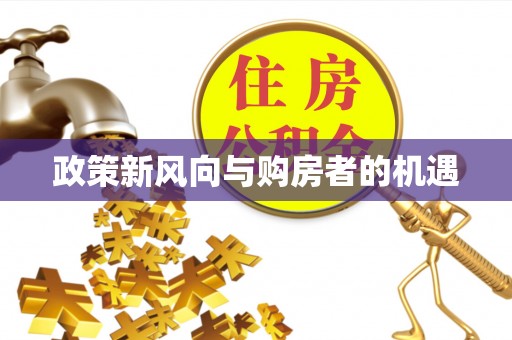民和政策新风向与购房者的机遇