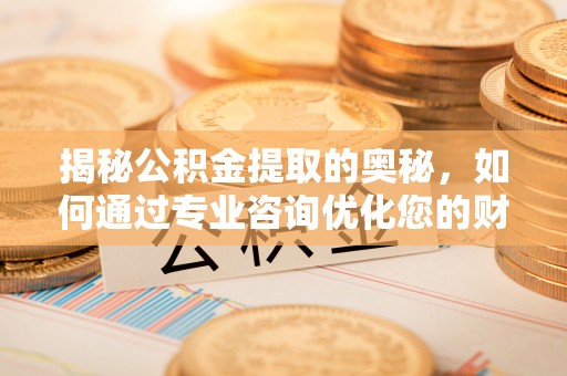民和揭秘公积金提取的奥秘，如何通过专业咨询优化您的财务规划