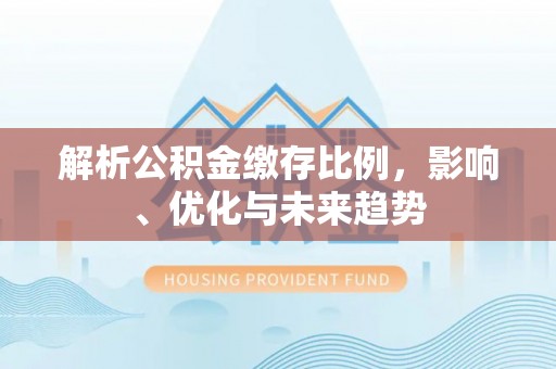 民和解析公积金缴存比例，影响、优化与未来趋势