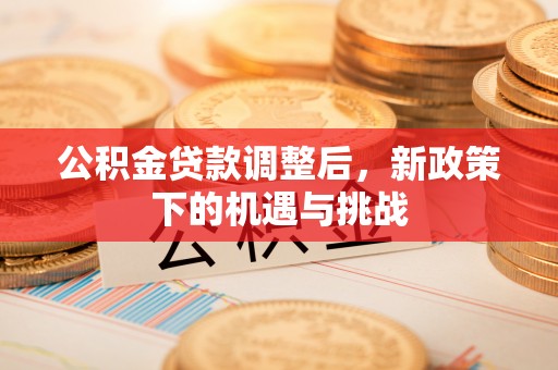 民和公积金贷款调整后，新政策下的机遇与挑战