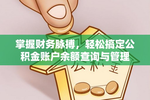 民和掌握财务脉搏，轻松搞定公积金账户余额查询与管理