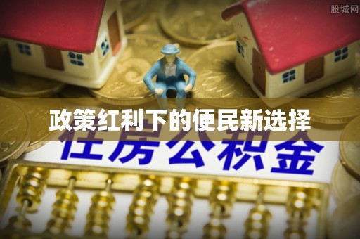 民和政策红利下的便民新选择