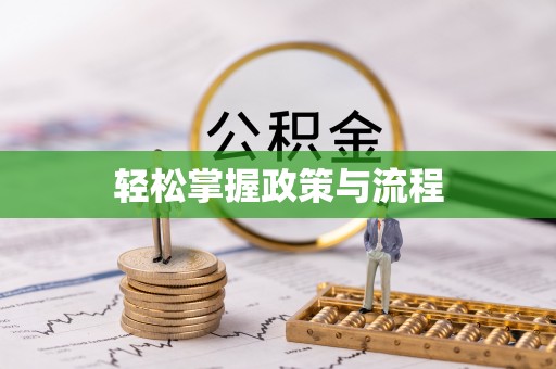 民和轻松掌握政策与流程