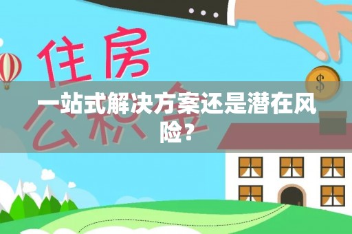 民和一站式解决方案还是潜在风险？